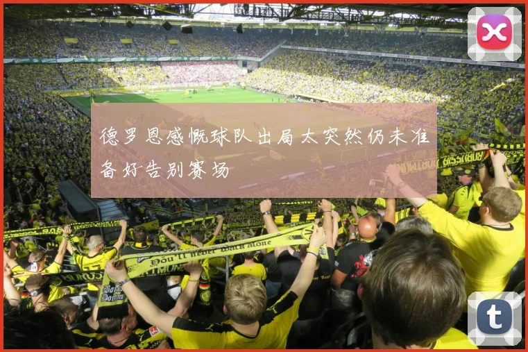 德罗恩感慨球队出局太突然仍未准备好告别赛场